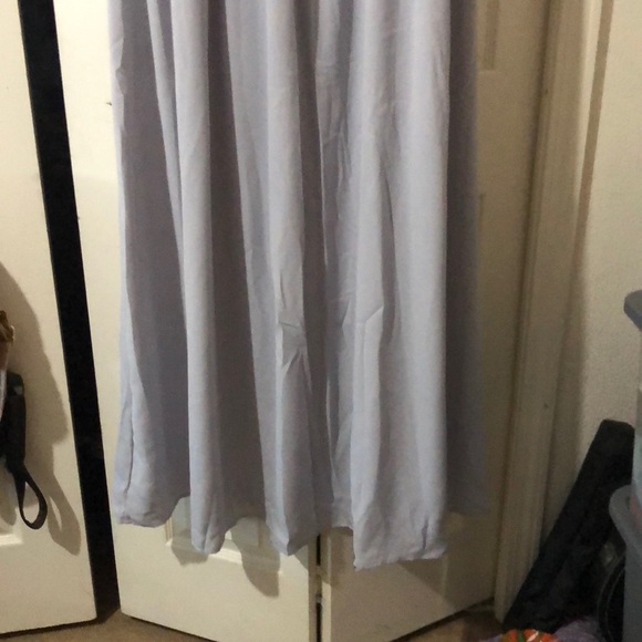 Long gray maxi dress - Picture 2 of 3